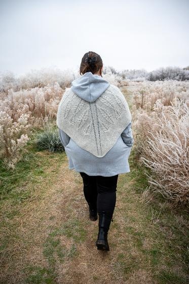 Snow Fern Shawl | KnitPicks.com