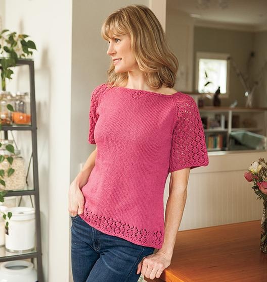 Berries Top - knitting pattern