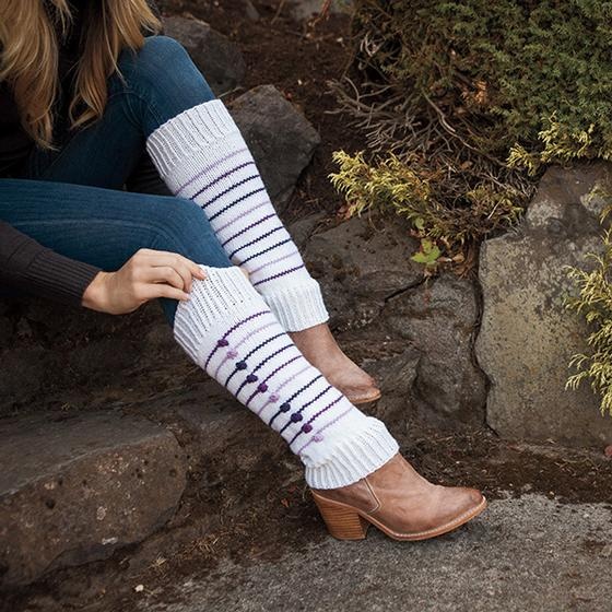 Eclate Leg Warmers - knitting pattern