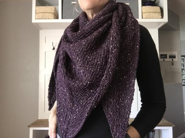 Cavendish Wrap - knitting pattern