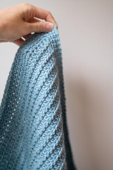 Moraine Blanket Crochet Pattern - Woods and Wool