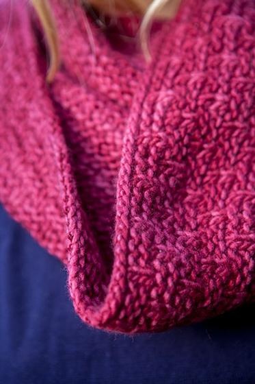 broken garter scarf