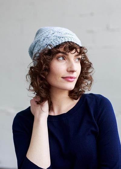 Sidewinder Hat - knitting pattern