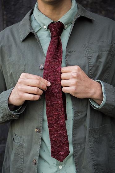 Dandy Tie - knitting pattern