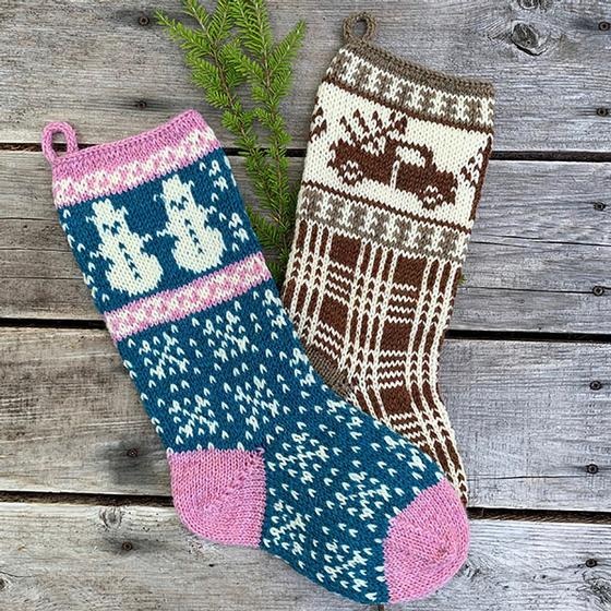 Top Down Christmas Stockings