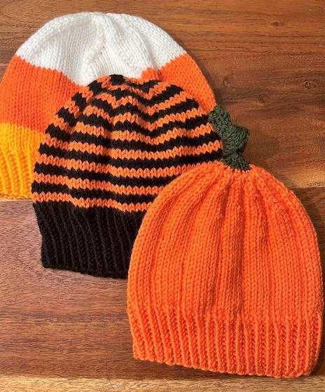 Halloween Hats Collection - knitting pattern