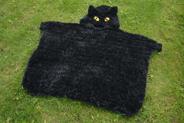 Black Cat Poncho