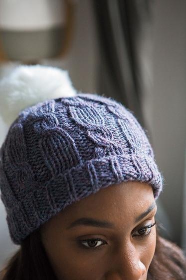 Easy cable knit clearance hat pattern