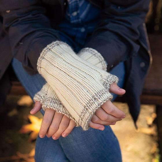 New Solid Snug Yarn Fingerless Gloves in 16 Colors by Collection XIIX #FG4 