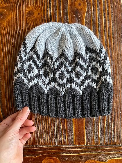 Winter Morning Walk - knitting pattern