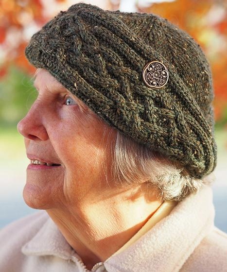 Sherwood Forest Cloche - knitting pattern