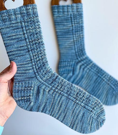 The Duke of Hastings Socks - knitting pattern