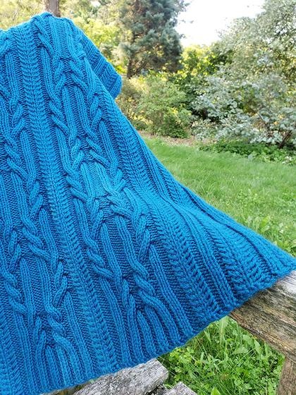 Randolph Blanket - knitting pattern