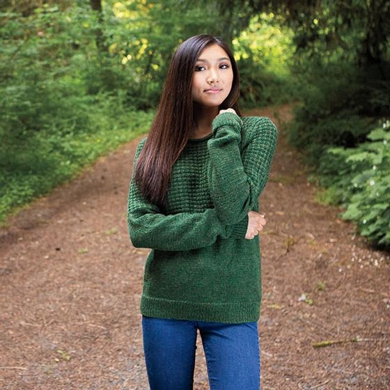 Empire Pullover - knitting pattern