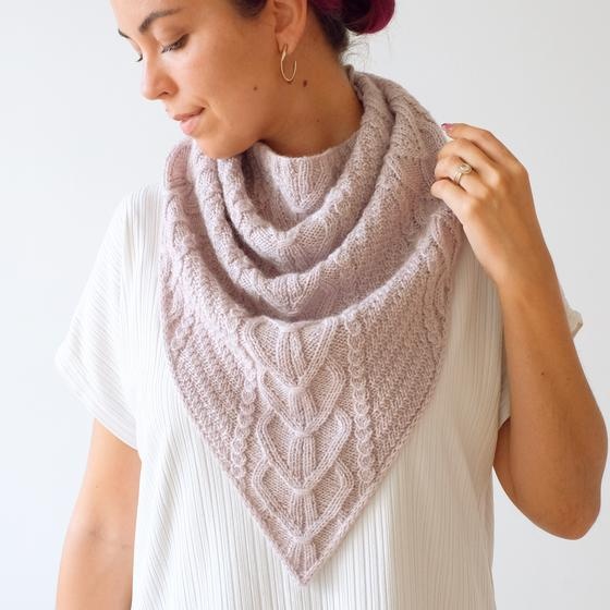 Mallow Cowl - knitting pattern