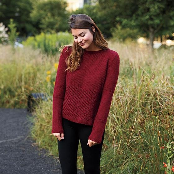 Nob Hill Pullover - knitting pattern