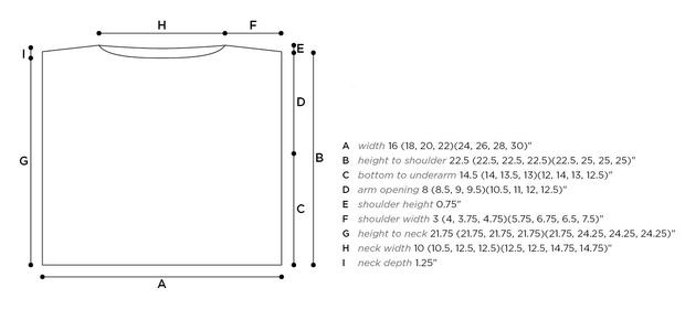 Size Chart — PANSY