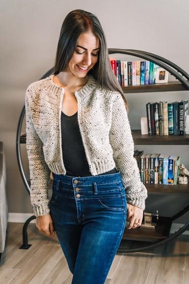 Crochet on sale adult cardigan