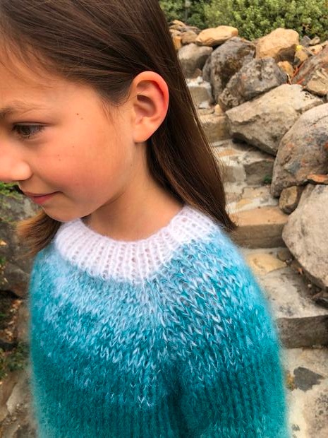 Choose Your Own Ombré Kids Pullover | KnitPicks.com