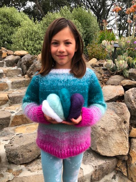 Choose Your Own Ombré Kids Pullover | KnitPicks.com