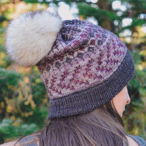 Forest Trail Hat - knitting pattern