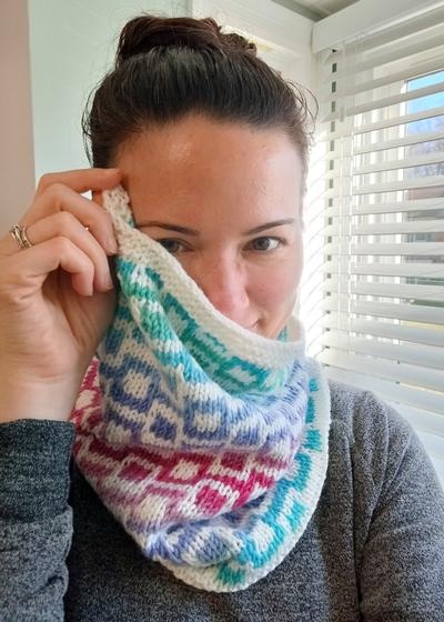 Arona Cowl - knitting pattern