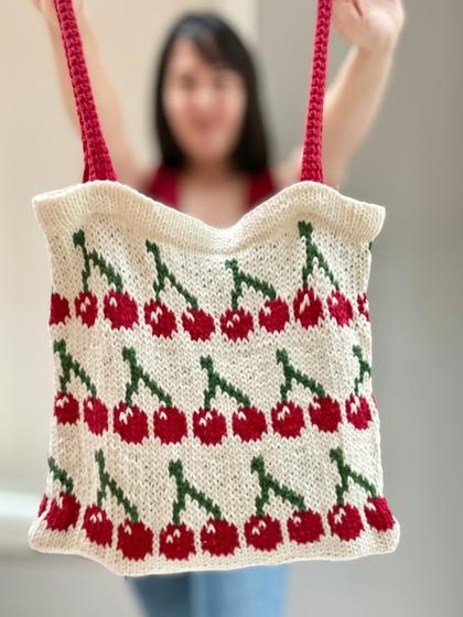 Summertime Tote Bag - knitting pattern