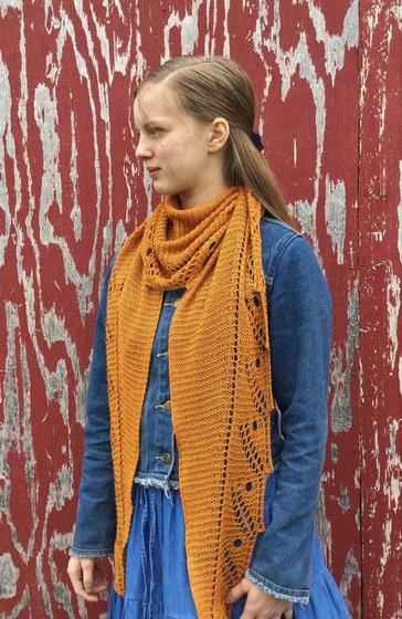 Amber Waves - knitting pattern