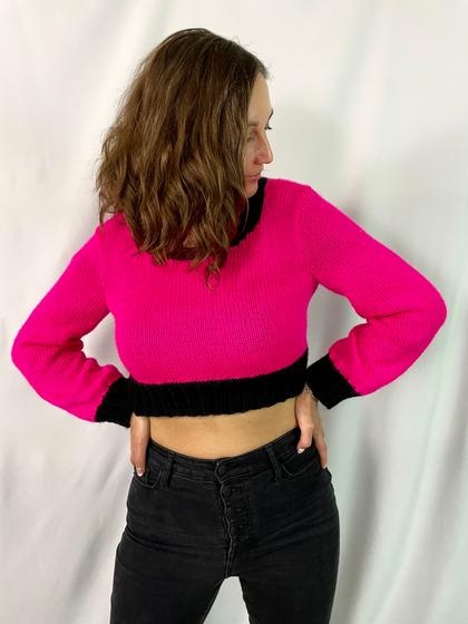 Easy Crop Sweater Stylish Knitting Patterns KnitPicks