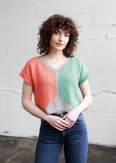 Redon Tee Knitting Kit - Knit Picks