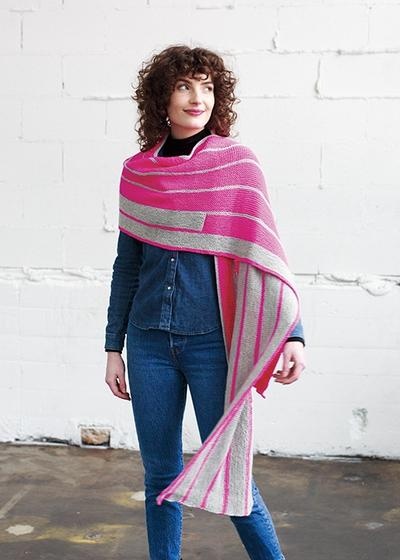 Rubrick Shawl - knitting pattern