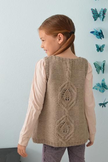 Kiana Vest - knitting pattern