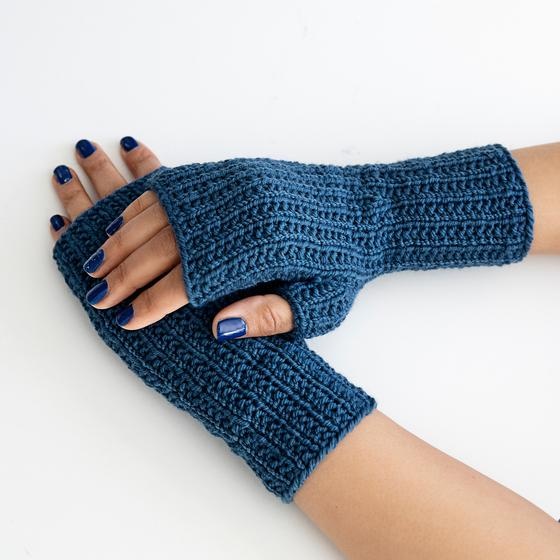 Wool Fingerless Gloves