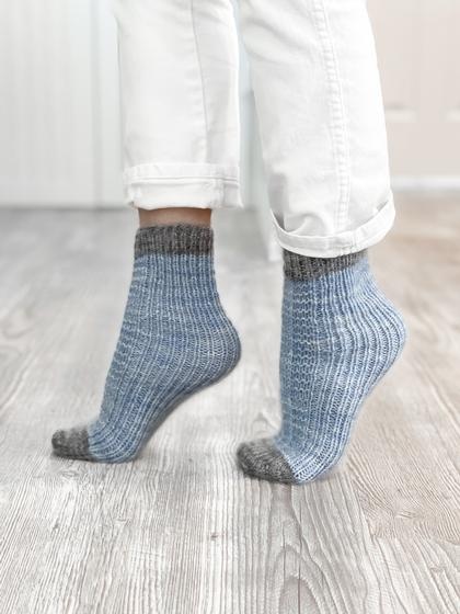 Simply Irresistible Socks - Mohair - knitting pattern