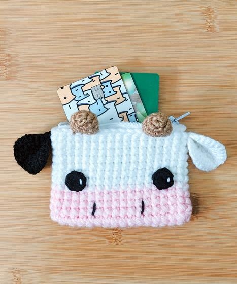 Cow Card Wallet | Crochet.com