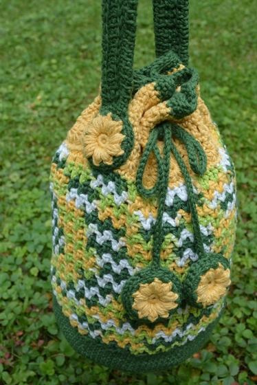 Crochet lunch bag online pattern