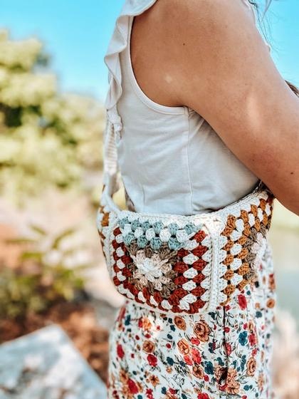 The Boho Bum Bag CROCHET PATTERN