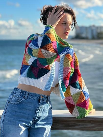 Geometry Kaleidoscope Jacket | Crochet.com