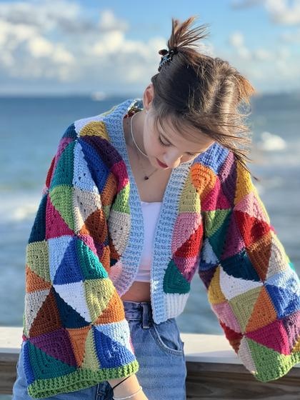 Geometry Kaleidoscope Jacket | Crochet.com