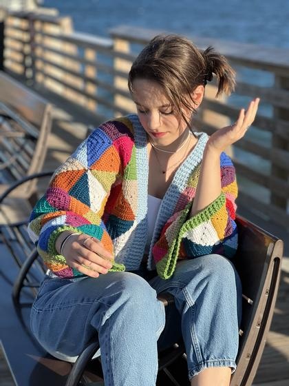 Geometry Kaleidoscope Jacket | Crochet.com