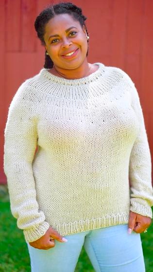 Bella Sweater - knitting pattern