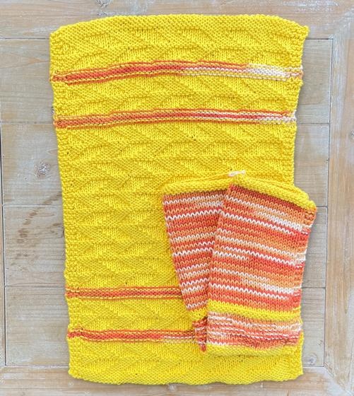 Dishcloths in Dishie , Knitted in Knit Picks Dishie cot…