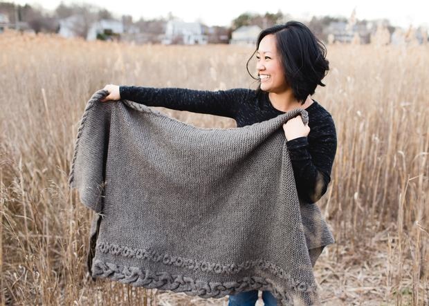 Chasm Wrap - knitting pattern