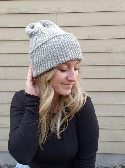 Coast to Coast Beanie - knitting pattern