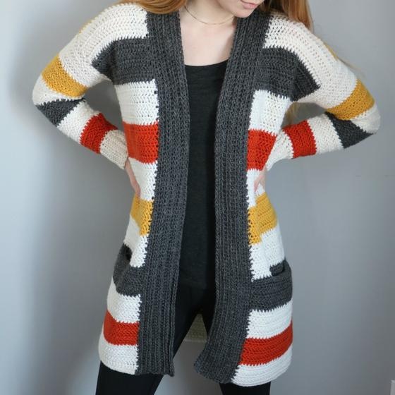 The everyday outlet crochet cardigan