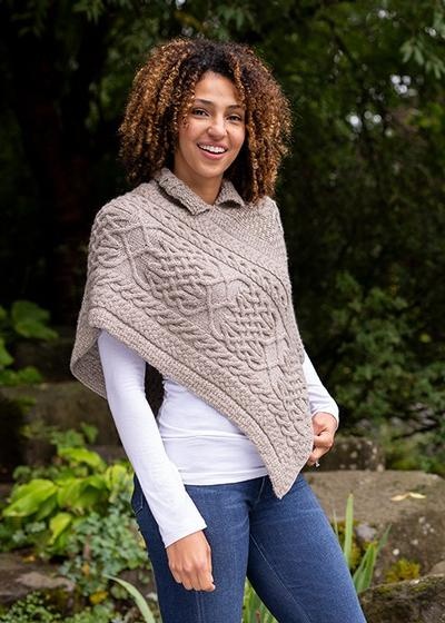 Lindisfarne Mantle - knitting pattern