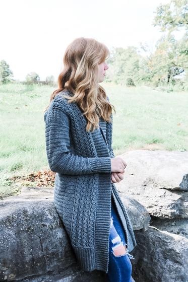 Double Espresso Duster Cardigan pattern by MJ's Off The Hook Designs