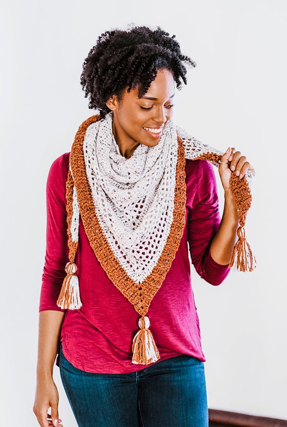 dk scarf pattern