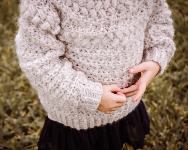 Crochet sale child sweater