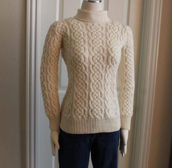 Crochet cable sweater on sale pattern